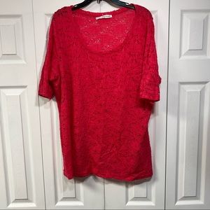 Maurices Pink lace top